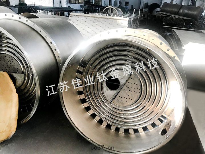鈦螺旋板(bǎn)熱交(jiāo)換器(qì)